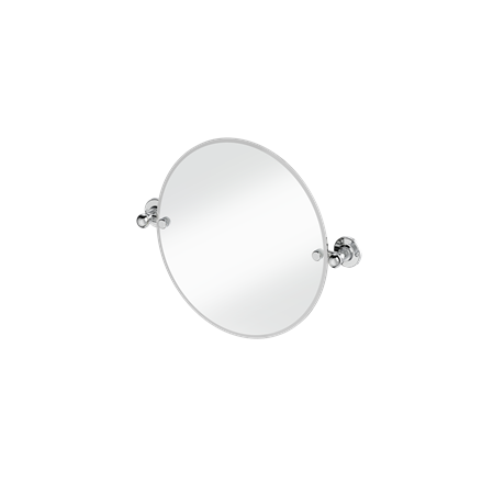 Round Mirror with Fixings
