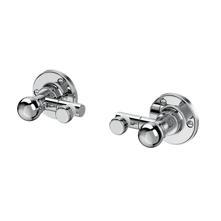 Rectangular Mirror with Fixings