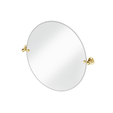 Round Mirror with Fixings