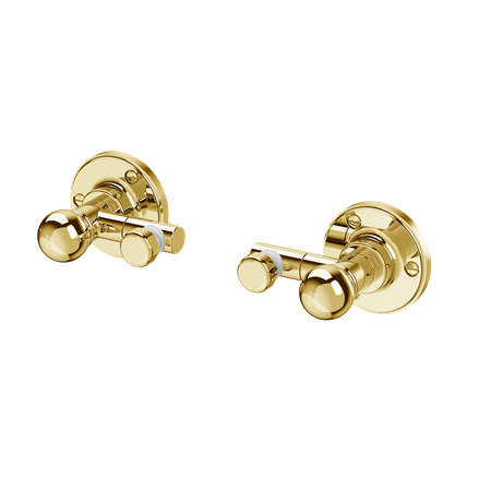 Round Mirror with Fixings