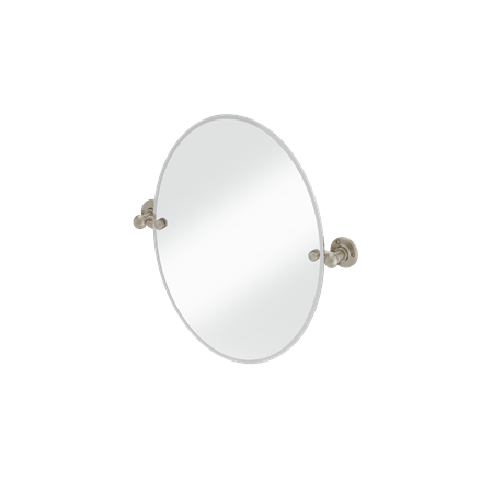 Oval Mirror with Fixings