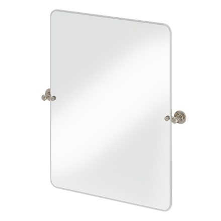 Rectangular Mirror with Fixings