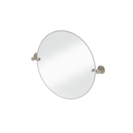 Round Mirror with Fixings