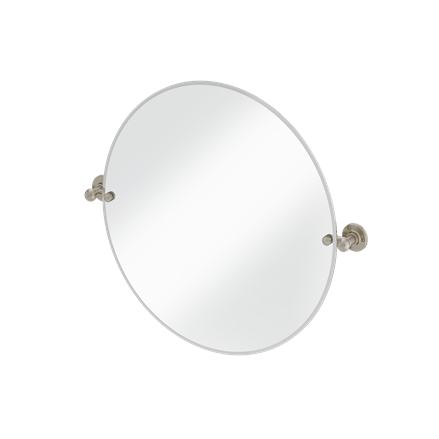 Round Mirror with Fixings