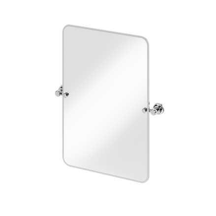 Rectangular Mirror with Fixings