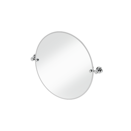 Round Mirror with Fixings