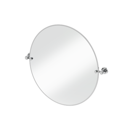 Round Mirror with Fixings