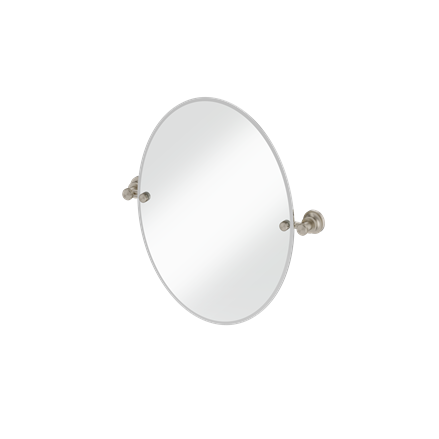 Oval Mirror with Fixings