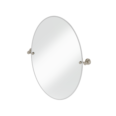 Oval Mirror with Fixings