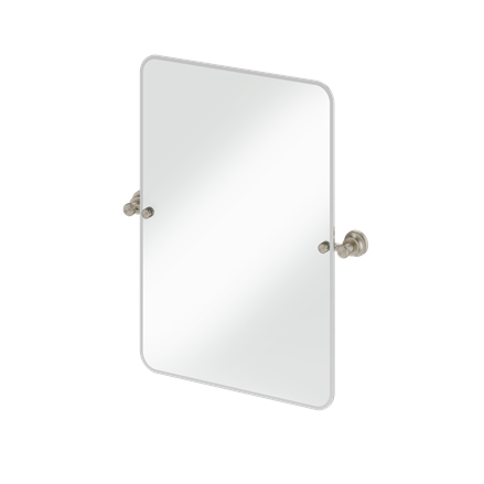 Rectangular Mirror with Fixings