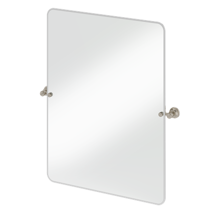 Rectangular Mirror with Fixings
