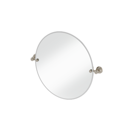 Round Mirror with Fixings