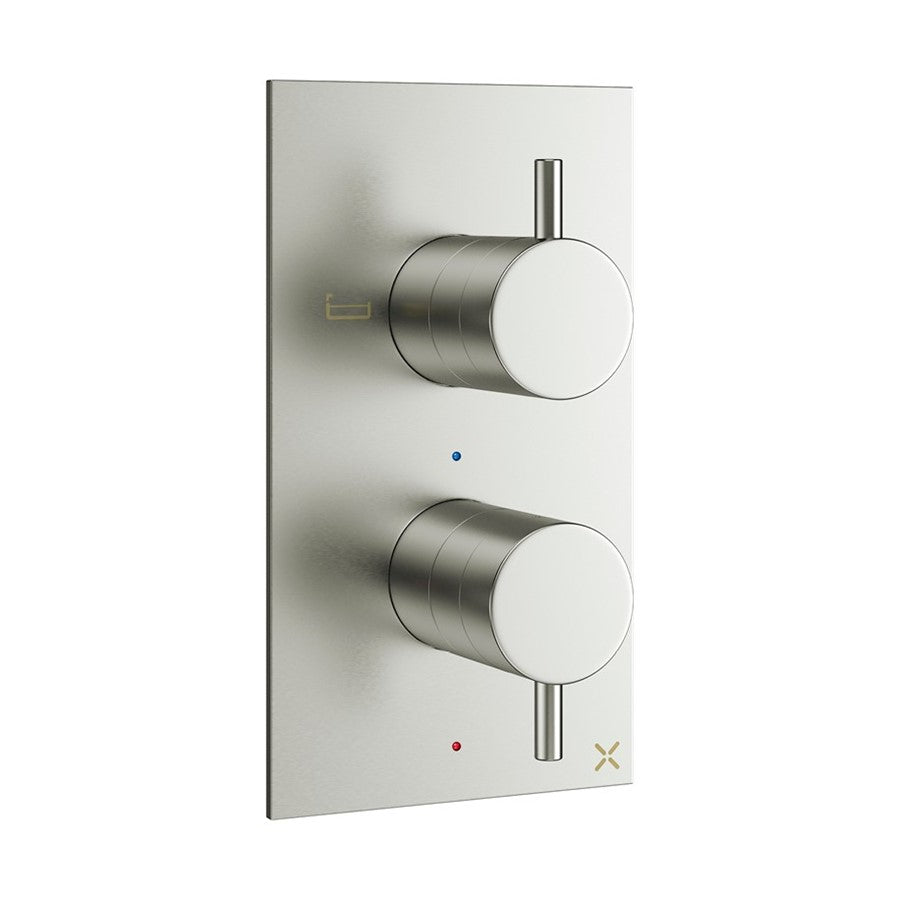 MPRO 2 Outlet 2 Handle Concealed Thermostatic Bath Shower Valve