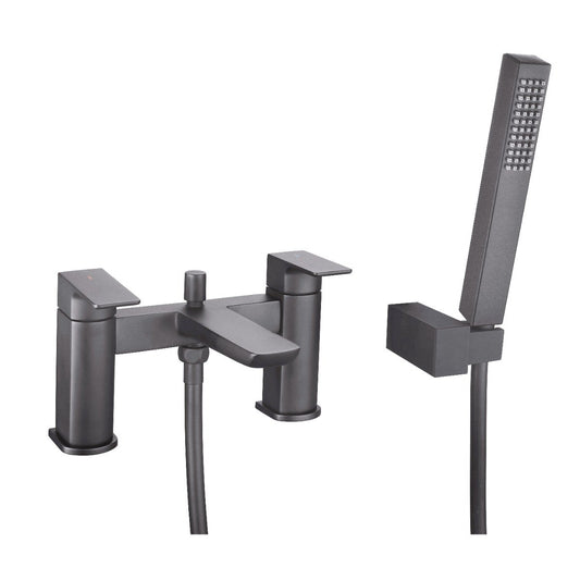 Zena Gunmetal Bath Shower Mixer Tap