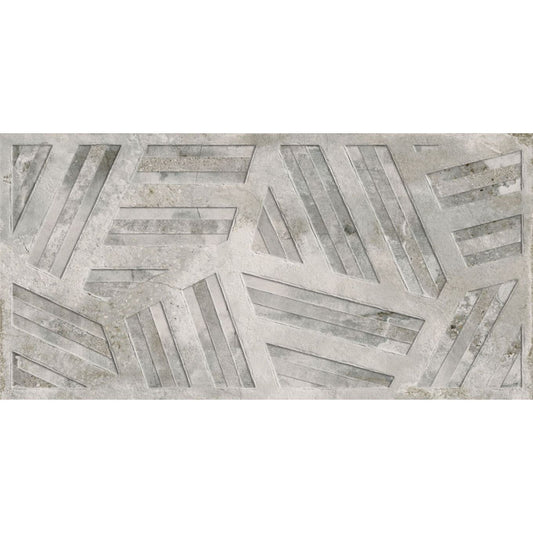 Clearance Tiles Fontana Gris Feature Porcelain Tile 450x900mm