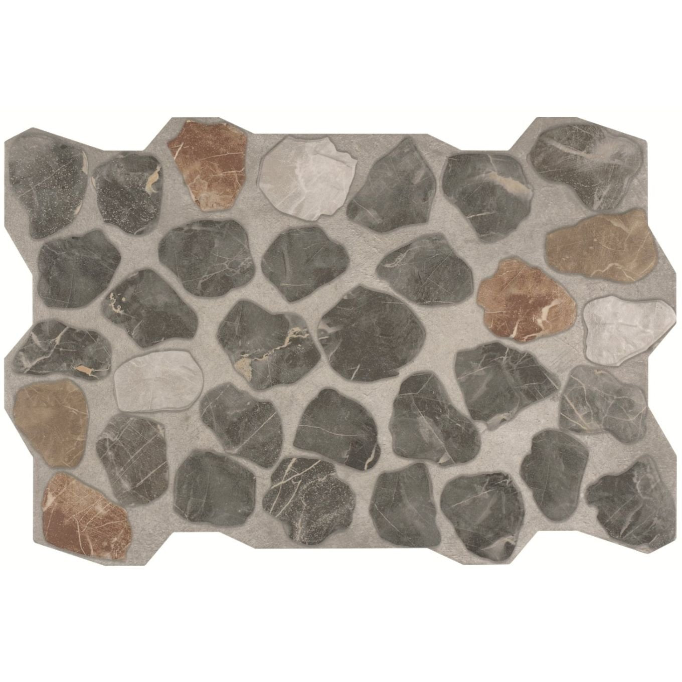Cristianos Matt Mix Stone Wall Tile 600x400mm