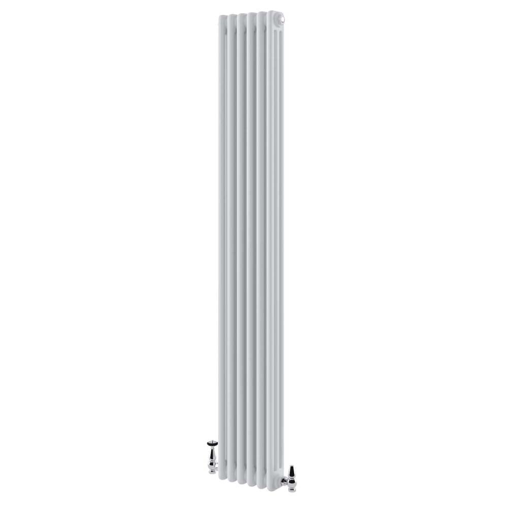Upton White Triple Vertical Column Radiator 1800x290mm