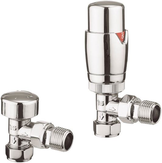 Pier 15mm Angled Valve TRV