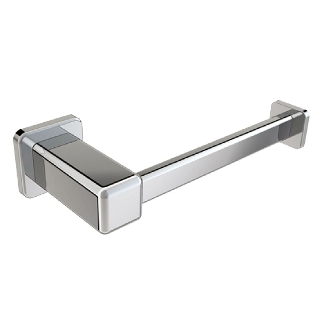Vento Chrome Toilet Roll Holder Brass