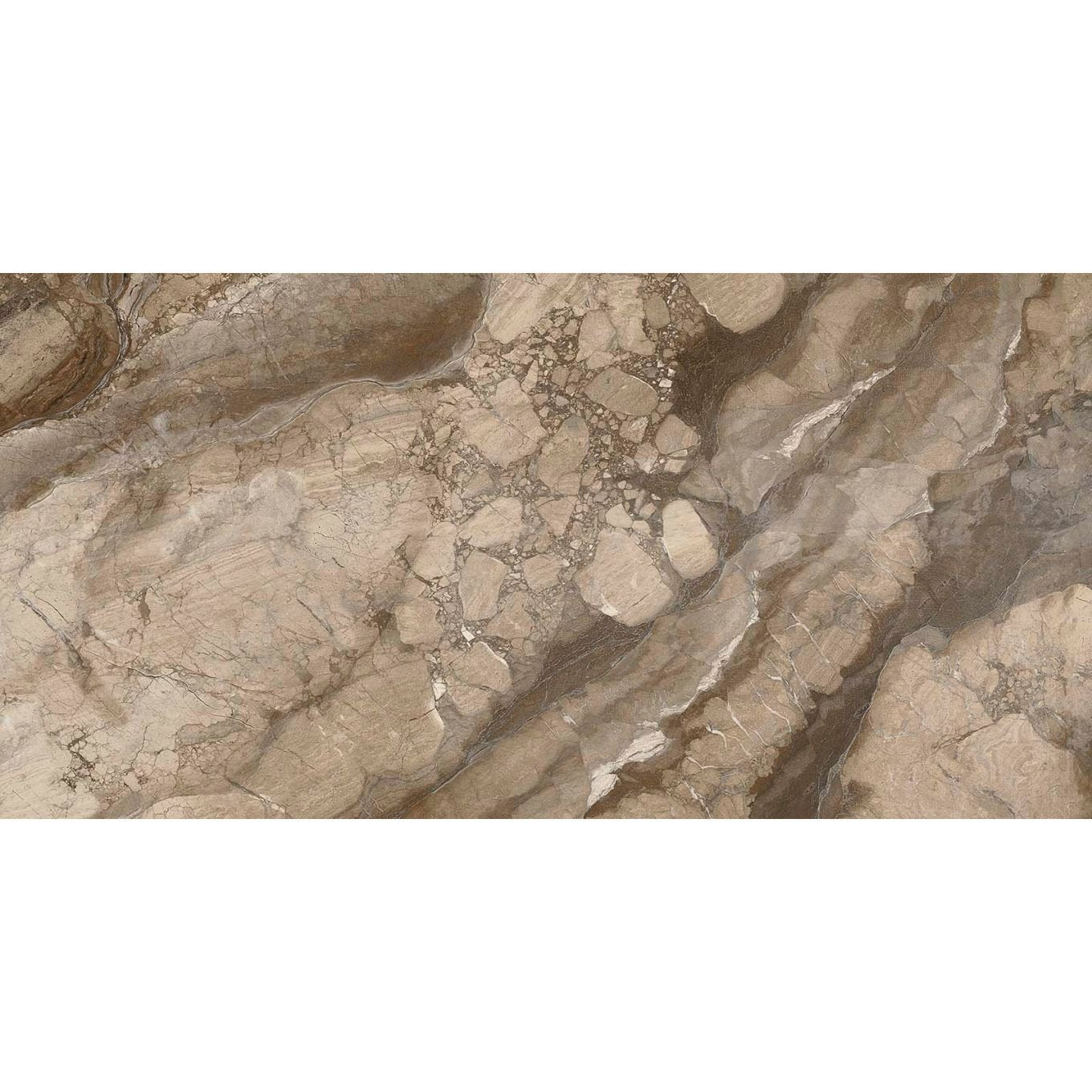 Ratio Praline Polished Porcelain Tile 600x1200mm