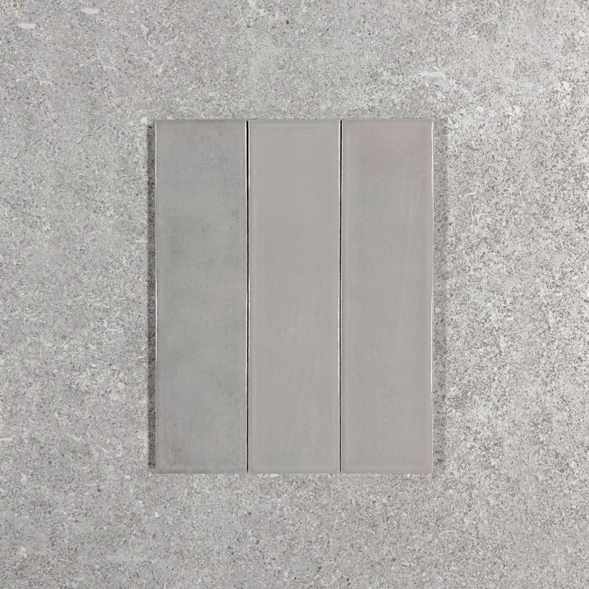 Navajo Gris Gloss Ceramic Brick Tile 75x300mm