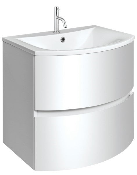 Svelte 600 Unit & Cast Mineral Marble Basin