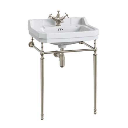 Edwardian 61cm Basin with Basin Stand