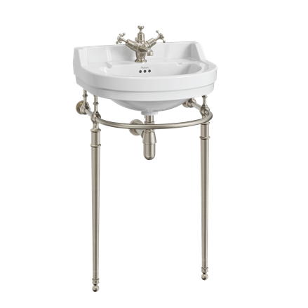 Edwardian Round 560mm Basin with Regal Washstand