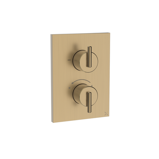 3ONE6 Lever Crossbox 1 Outlet Shower Valve