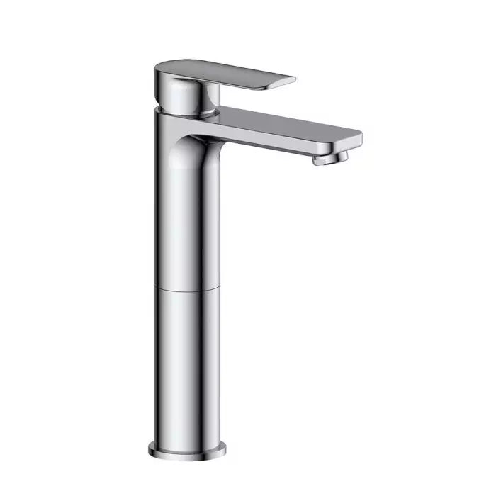 IMEX Suburb Tall Basin Mixer Tap With Universal Clicker Waste