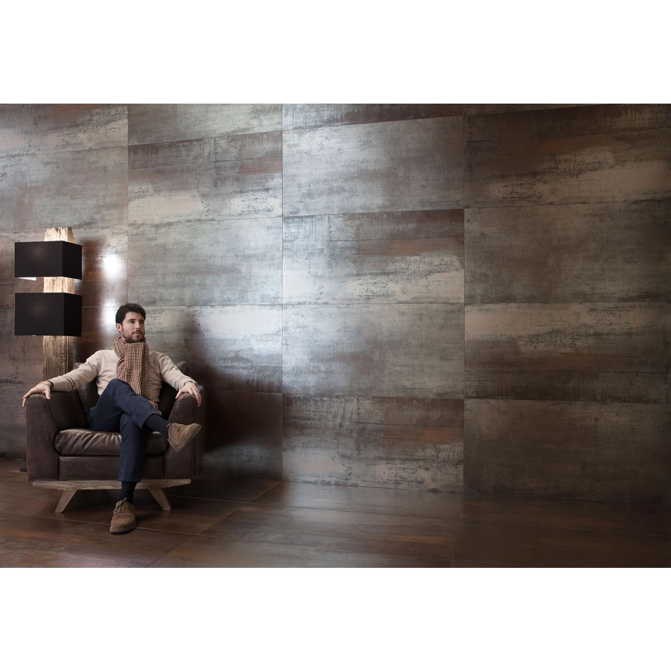 Corten Steel Matt Porcelain Tile 600x1200mm