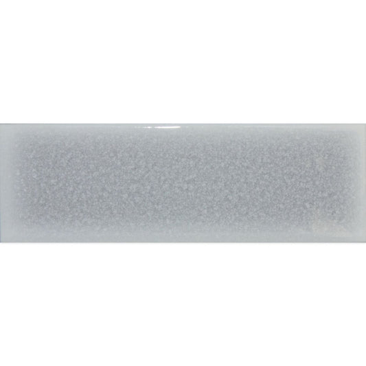 Santa Cruz Base Grey Gloss Brick Tile 200x65mm