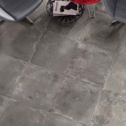Fabrika Taupe Square Porcelain Tile 500x500mm