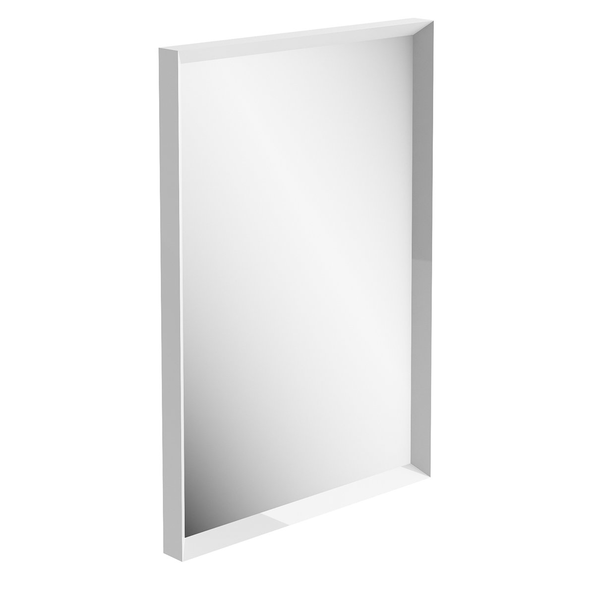 Venus White Beveled Edge Framed Mirror 750x450mm