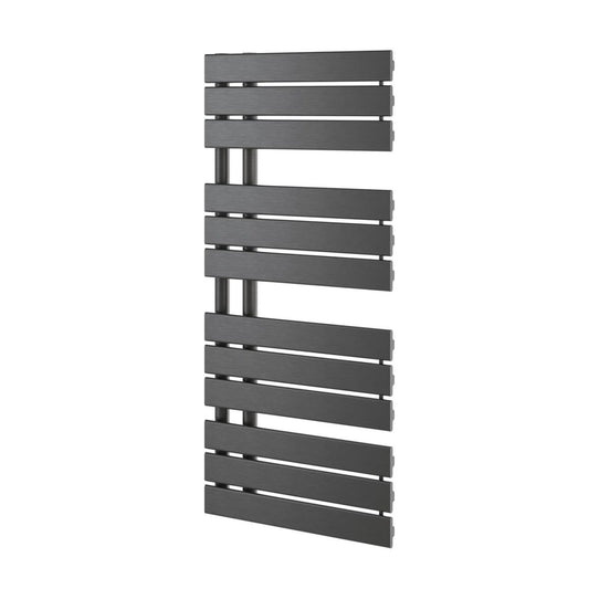 Tarvos Gunmetal Heated Towel Rail 1080x550mm