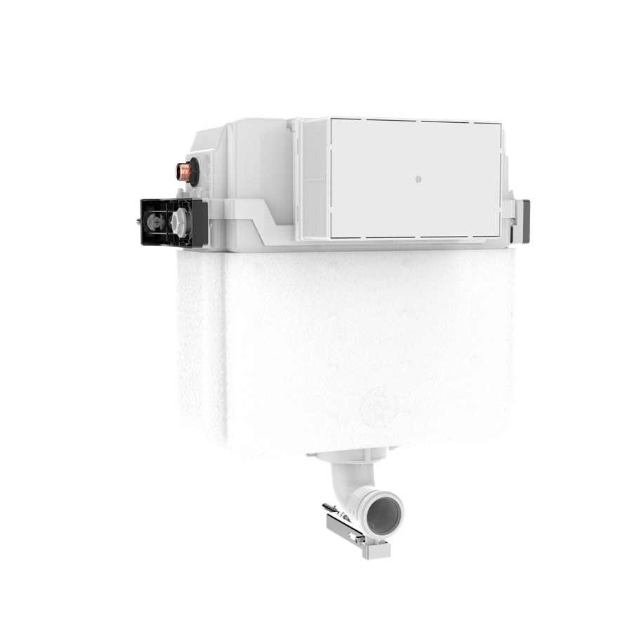 Dual Flush Concealed Cistern (with discharge pipe & installation kit)