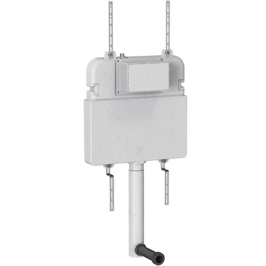 Slimline Dual Flush Concealed Cistern (with discharge pipe & installation kit)
