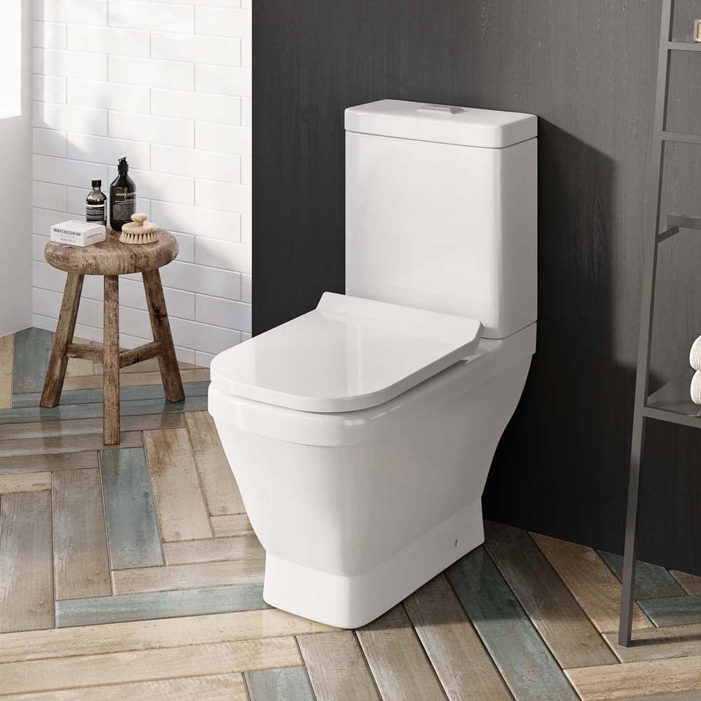 Aintree Close Coupled Toilet with Soft Closing Slim Seat