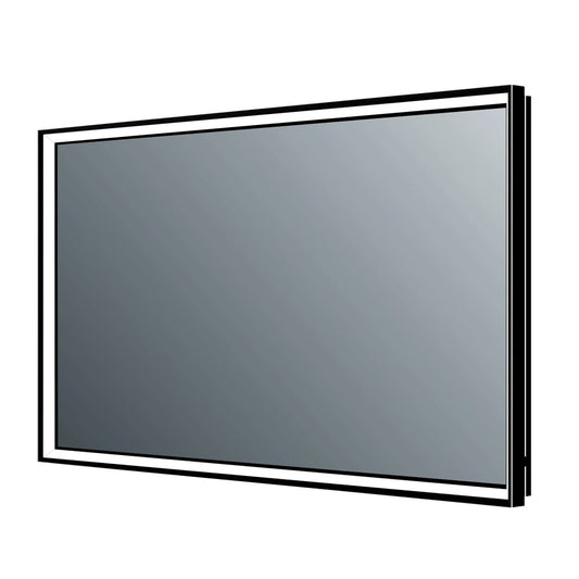 Adison Black Framed LED Backlit Mirror 700x1000mm
