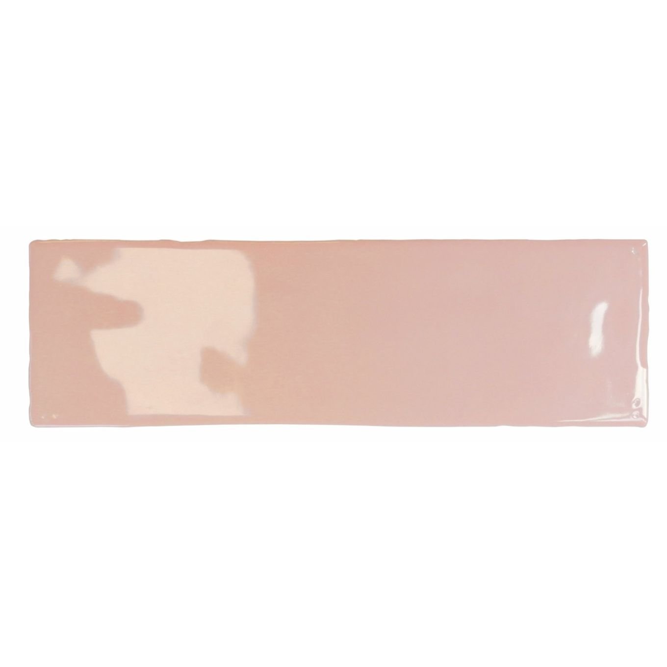 Borneo Pink Gloss Brick Tile 65x200mm