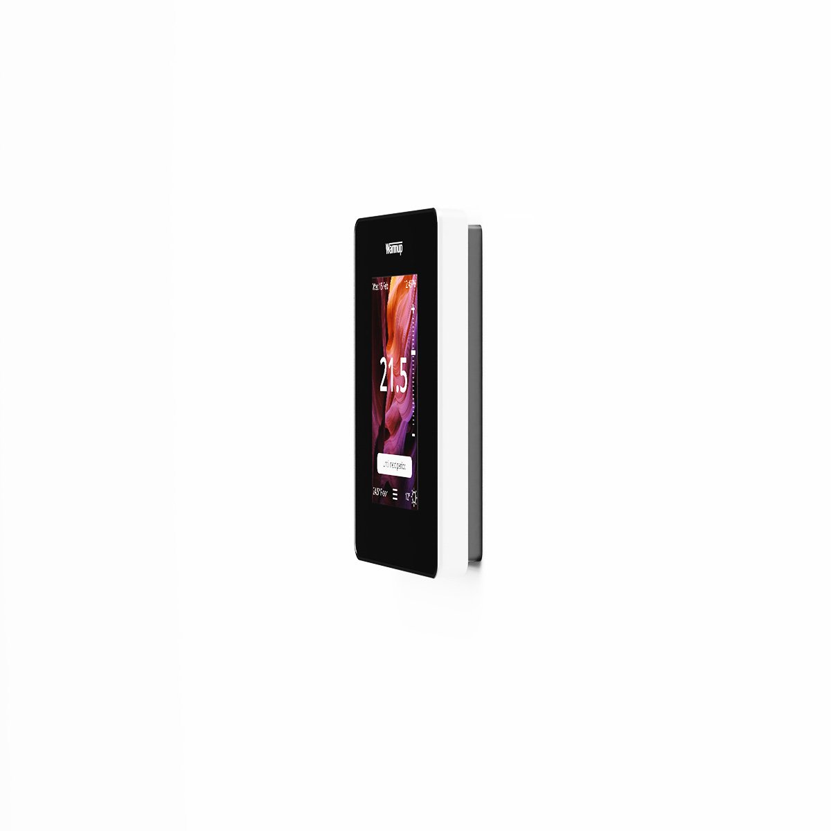 Warmup 6iE Wi-Fi Thermostat Onyx Black