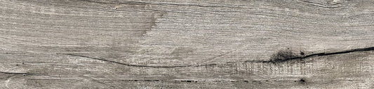 Clearance Tiles Myst Greige Gloss Wood Effect Porcelain Tile 235x980mm