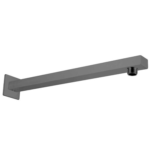 Zena Gunmetal Square Shower Arm 300mm